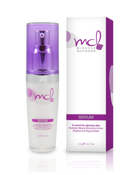 รูปภาพของ MCL Miracle White Serum เซรั่มบำรุงผิวหน้าสูตรเข้มข้น Nanotechology 20g.
